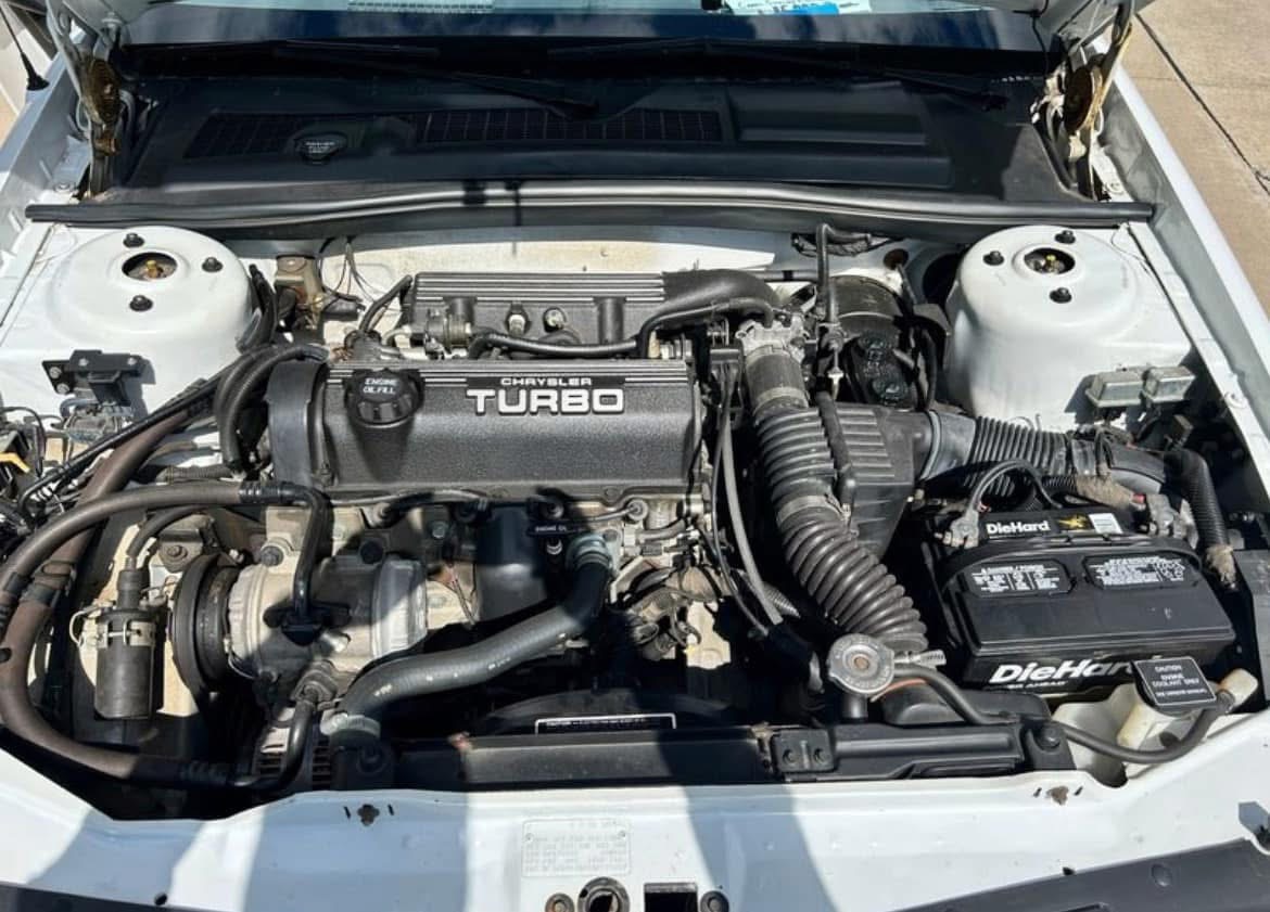 コカコーラ　デイピン　DAY17 1989 Dodge Daytona Shelby - 5 Speed Manual - Time Capsule - Only